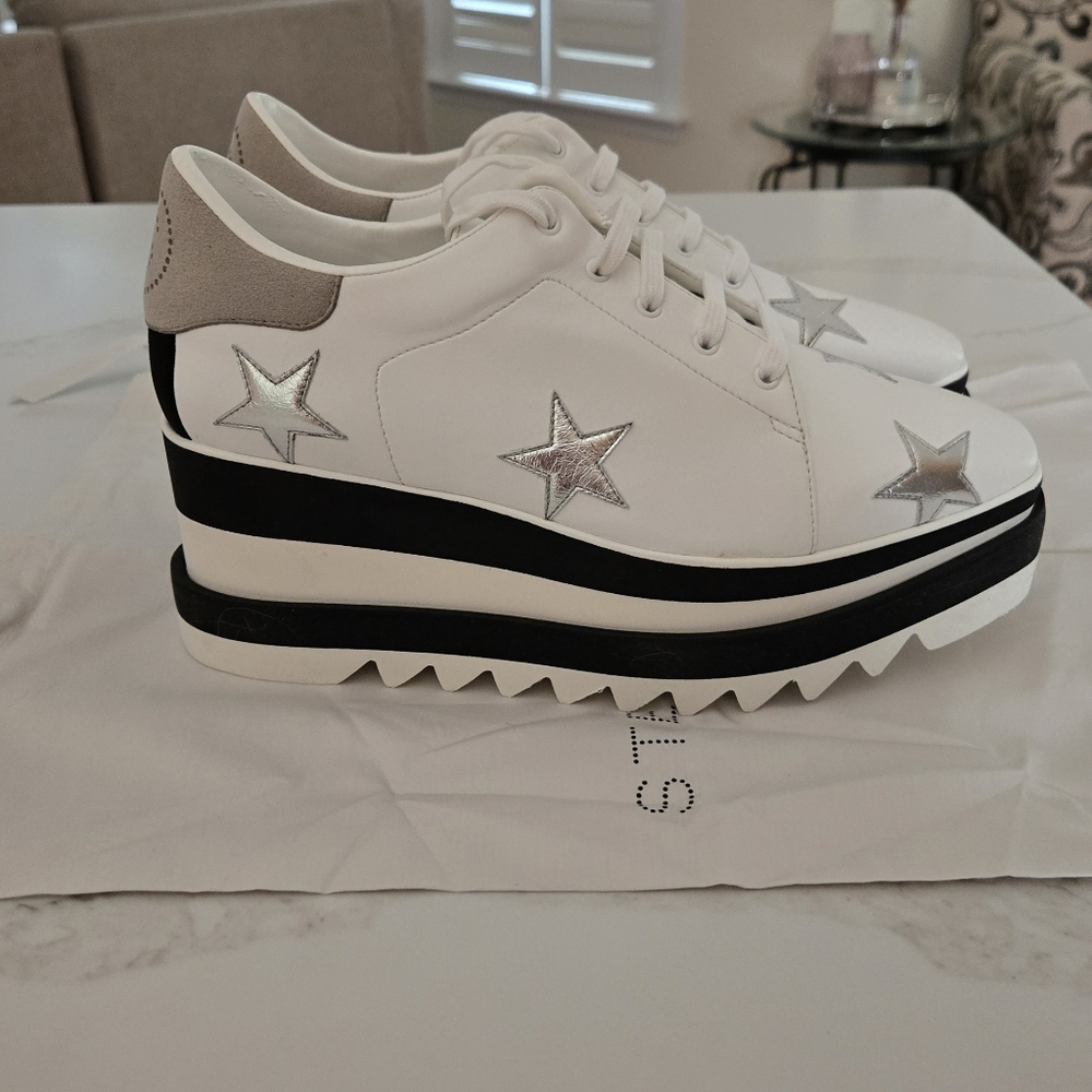NIB Stella McCartney Sneak Elyse Platform Sneaker